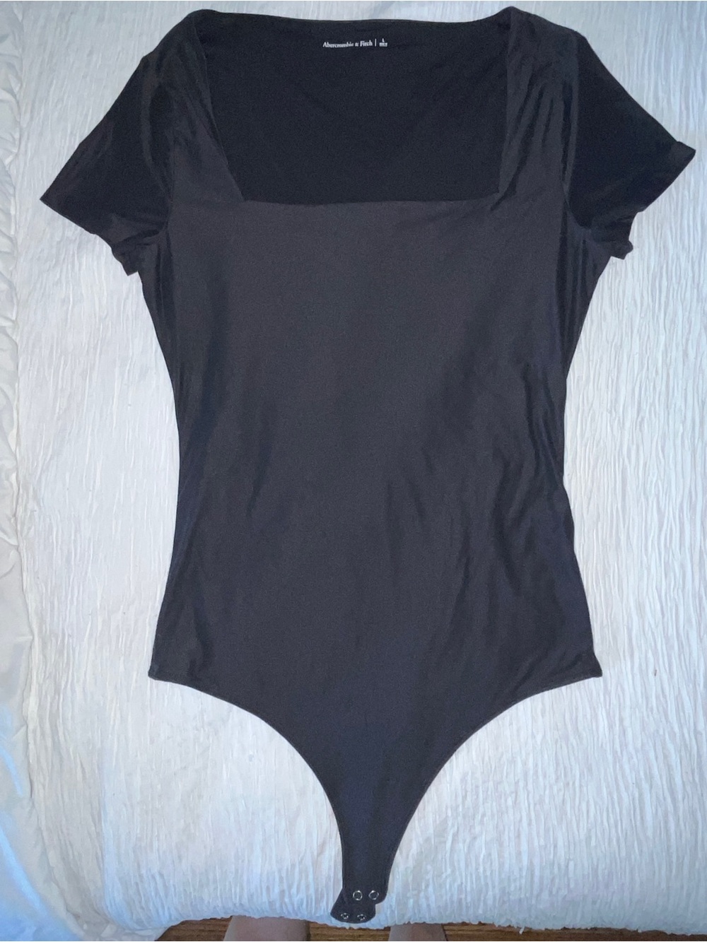 Abercrombie & Fitch Black Crewneck Top